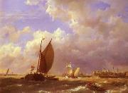 unknow artist, Seascape, boats, ships and warships. 21